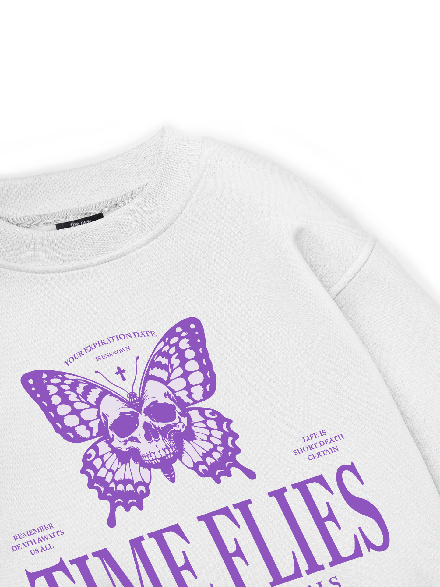 Tropical Time Flies Sweater