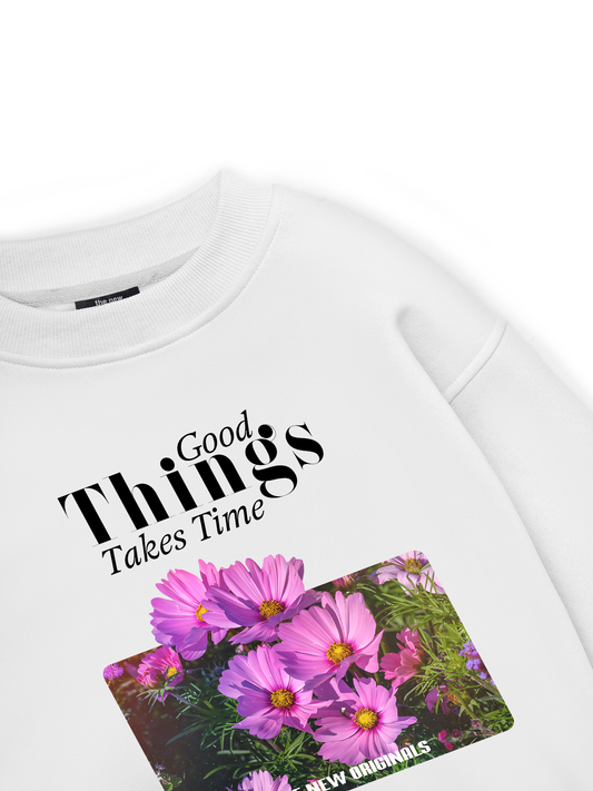 Good Things Take Time Sweater