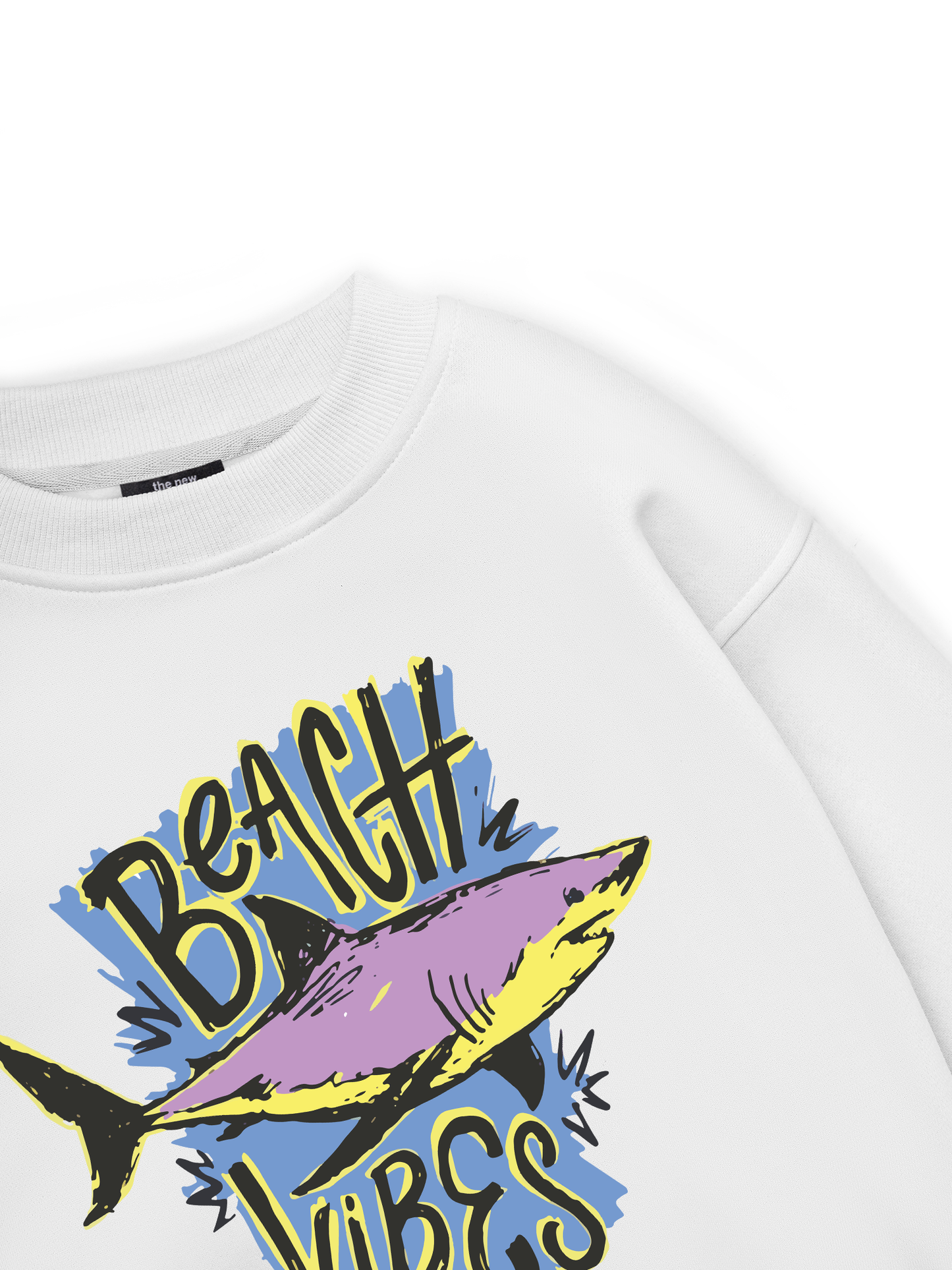 Ocean Beach Vibes Shark Sweater