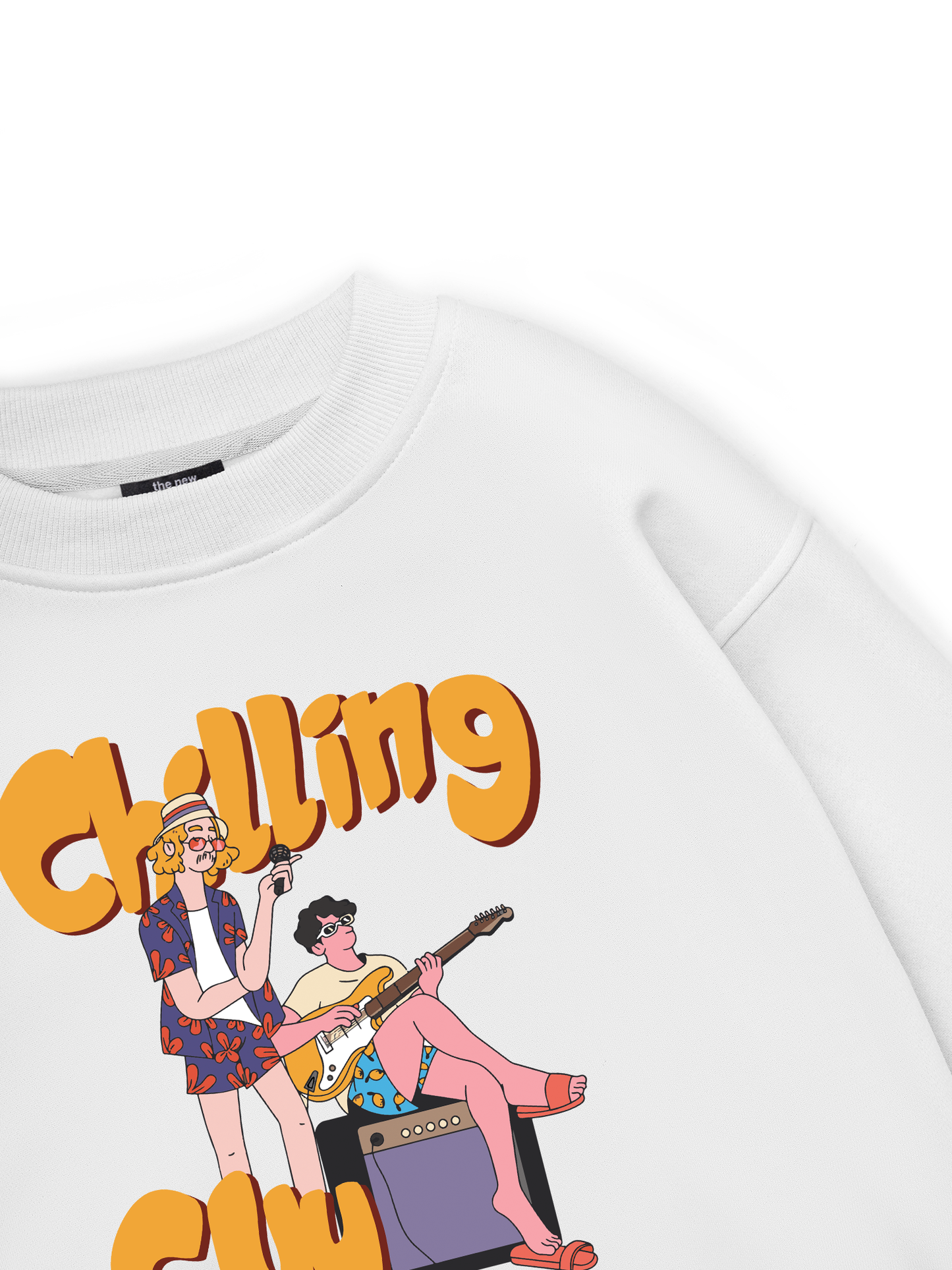 Weekend Chilling Guy Sweater