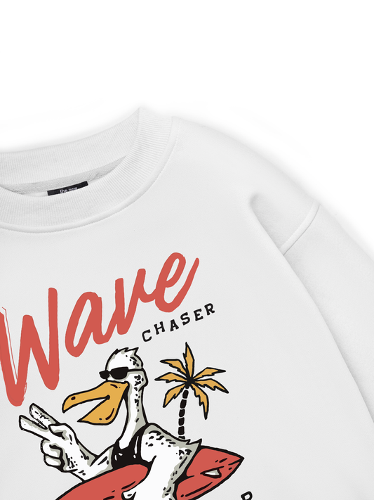 Ocean Duck Waves Sweater