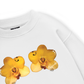 Flower Piercing Art Sweater
