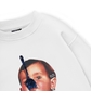 Funny spoon-covered face boy Sweater