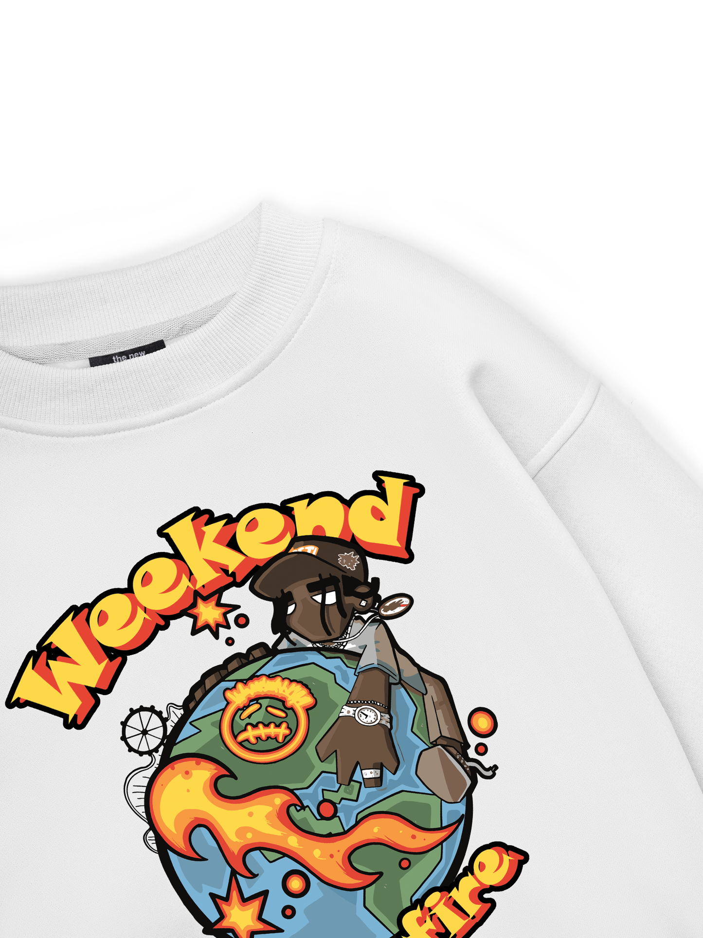 Weekend On Fire Sweater