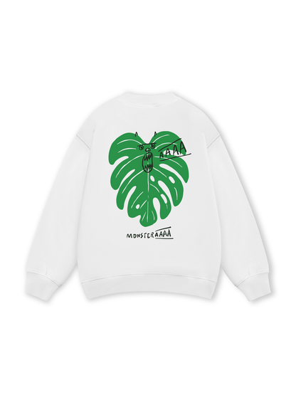 Tropical Monsteraaaa Sweater