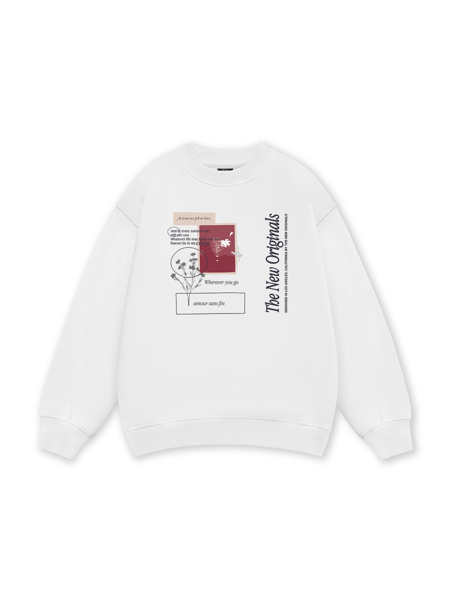 TROPICAL At Least We Fell In Love Sweater