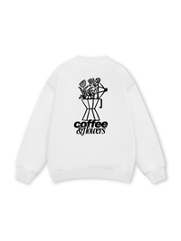 Coffee & Flowers Oversized Sweater