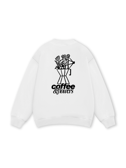 Coffee & Flowers Oversized Sweater