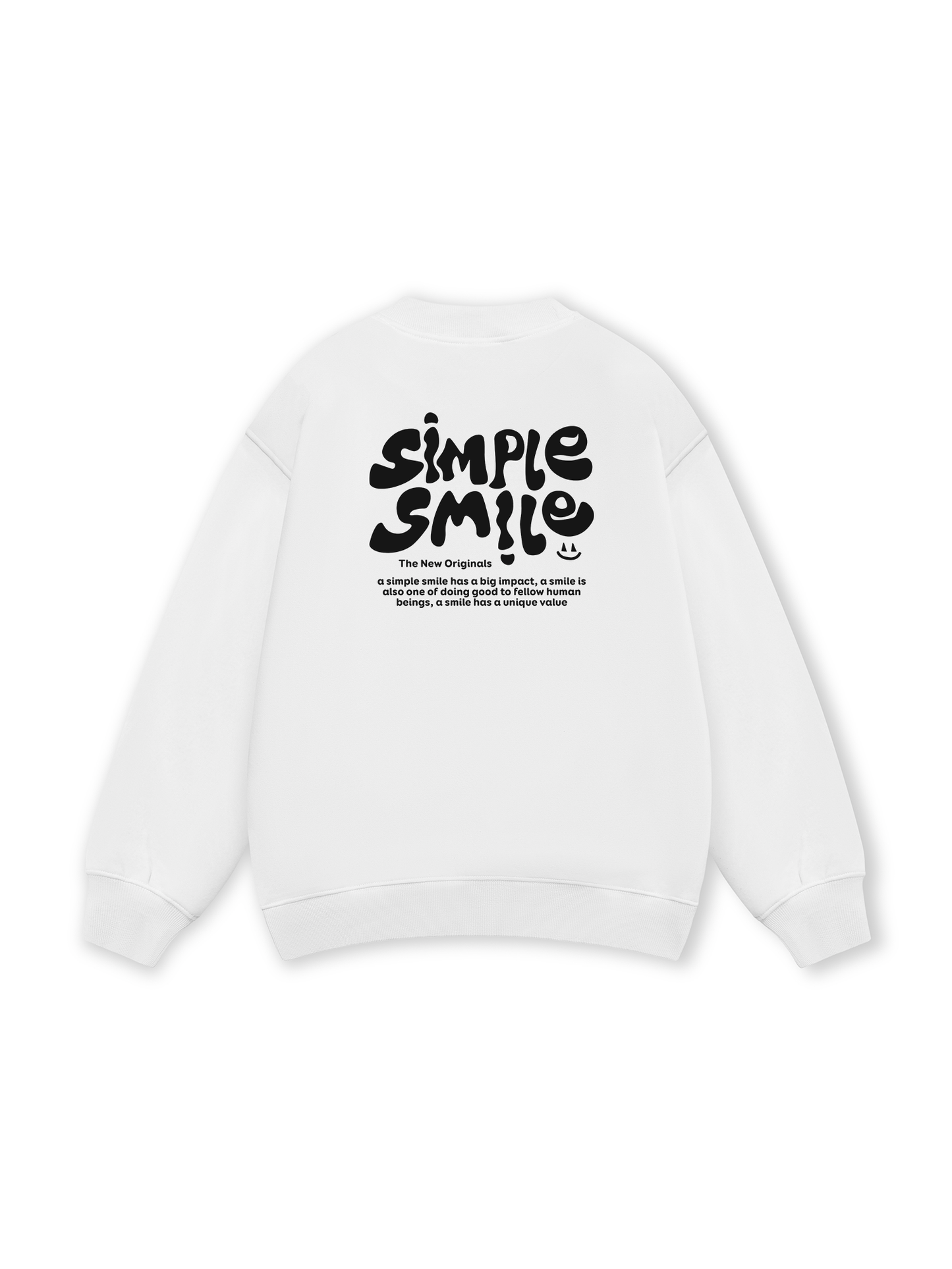 Be Bold Simple Smile Sweater