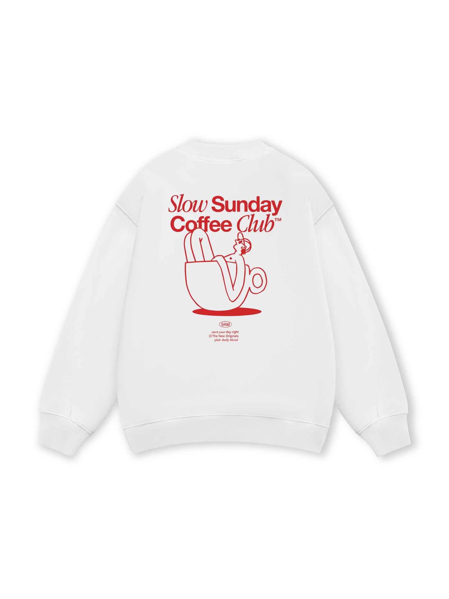 Slow Sunday Coffee Club Sweater