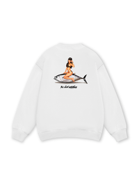 Ocean Vibes With Bikini Girl Sweater