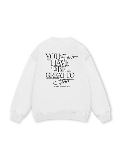 Be Bold Start Small Dream Big Sweater