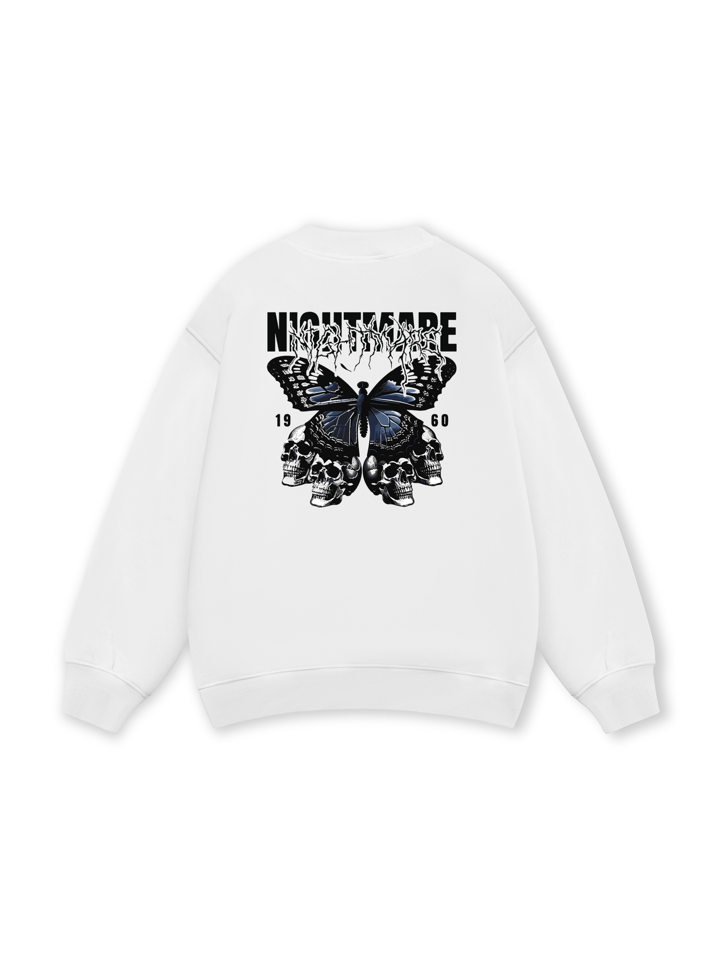 Butterfly Skull Sweater