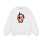 Funny spoon-covered face boy Sweater