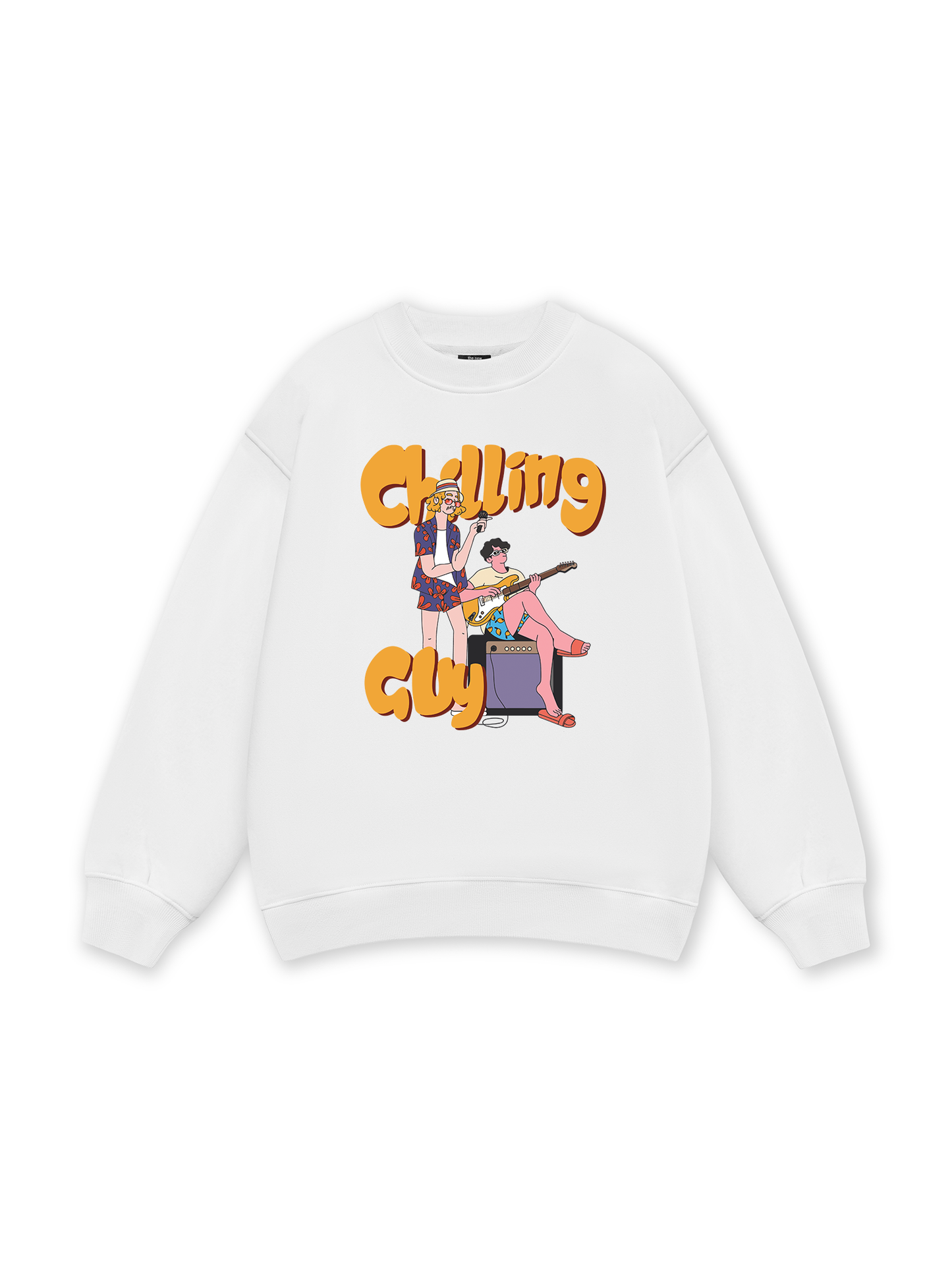 Weekend Chilling Guy Sweater