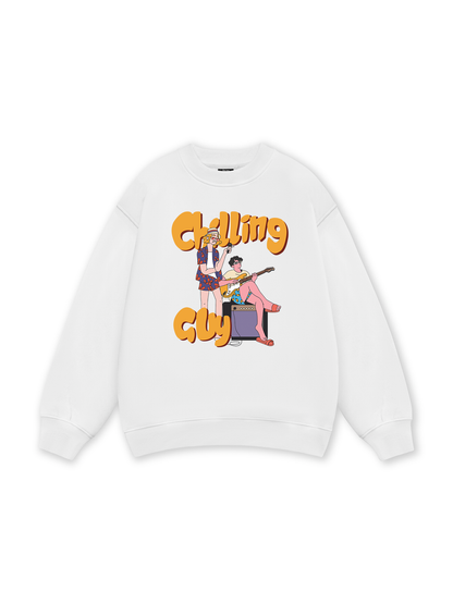 Weekend Chilling Guy Sweater