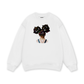 Colorful Diamond Hairpin Afro Girl Sweater