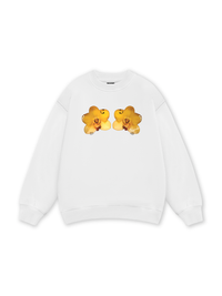 Flower Piercing Art Sweater