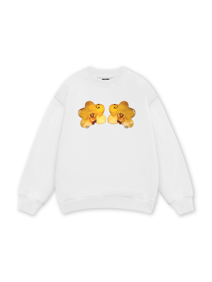 Flower Piercing Art Sweater