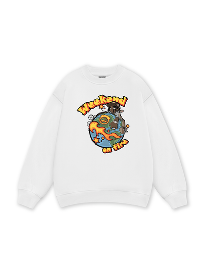 Weekend On Fire Sweater