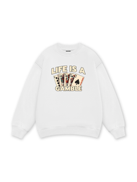 Lucky Life Is A Gamble Sweater