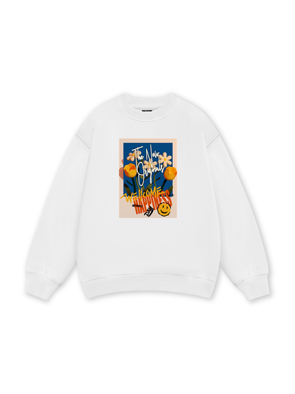 Be Bold Wellcome Happiness Sweater