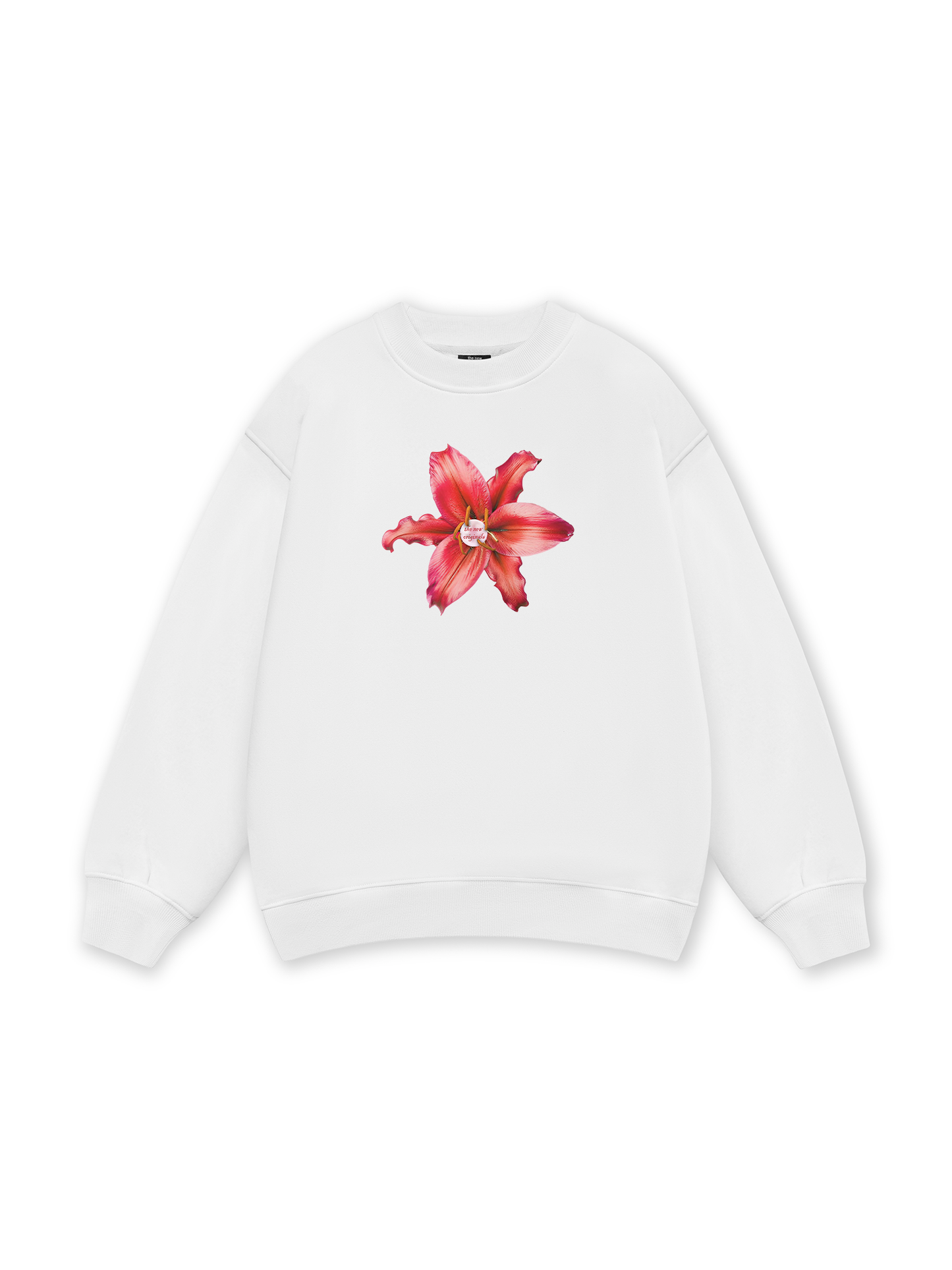 Pearl Lily Flower Sweater