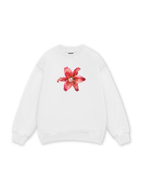 Pearl Lily Flower Sweater