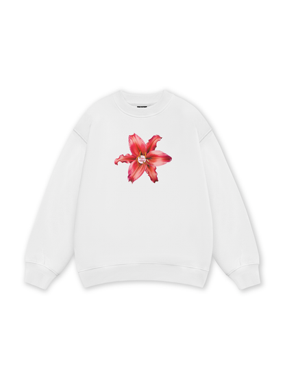Pearl Lily Flower Sweater