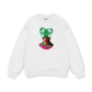 Summer Dopamine Kitty Cap Pink Gradient Sweater