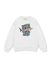 Ocean Beach Vibes Shark Sweater