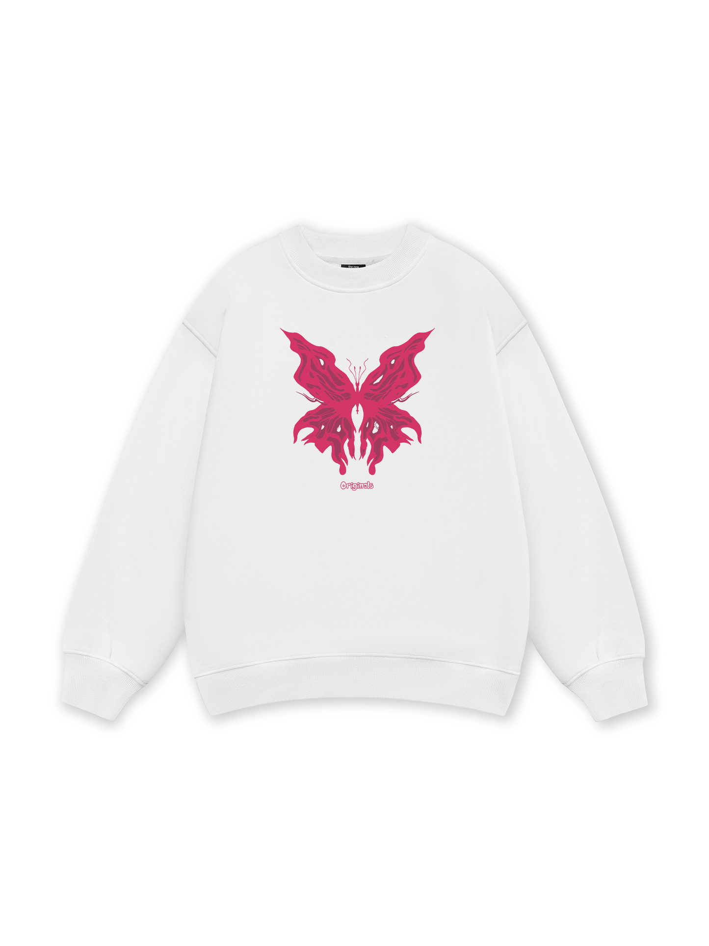 Pink Butterfly Sweater