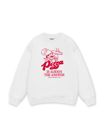 Pizza Is Always The Answer Sweater