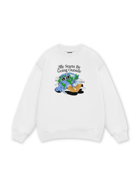 Life Starts By Going Outside Sweater