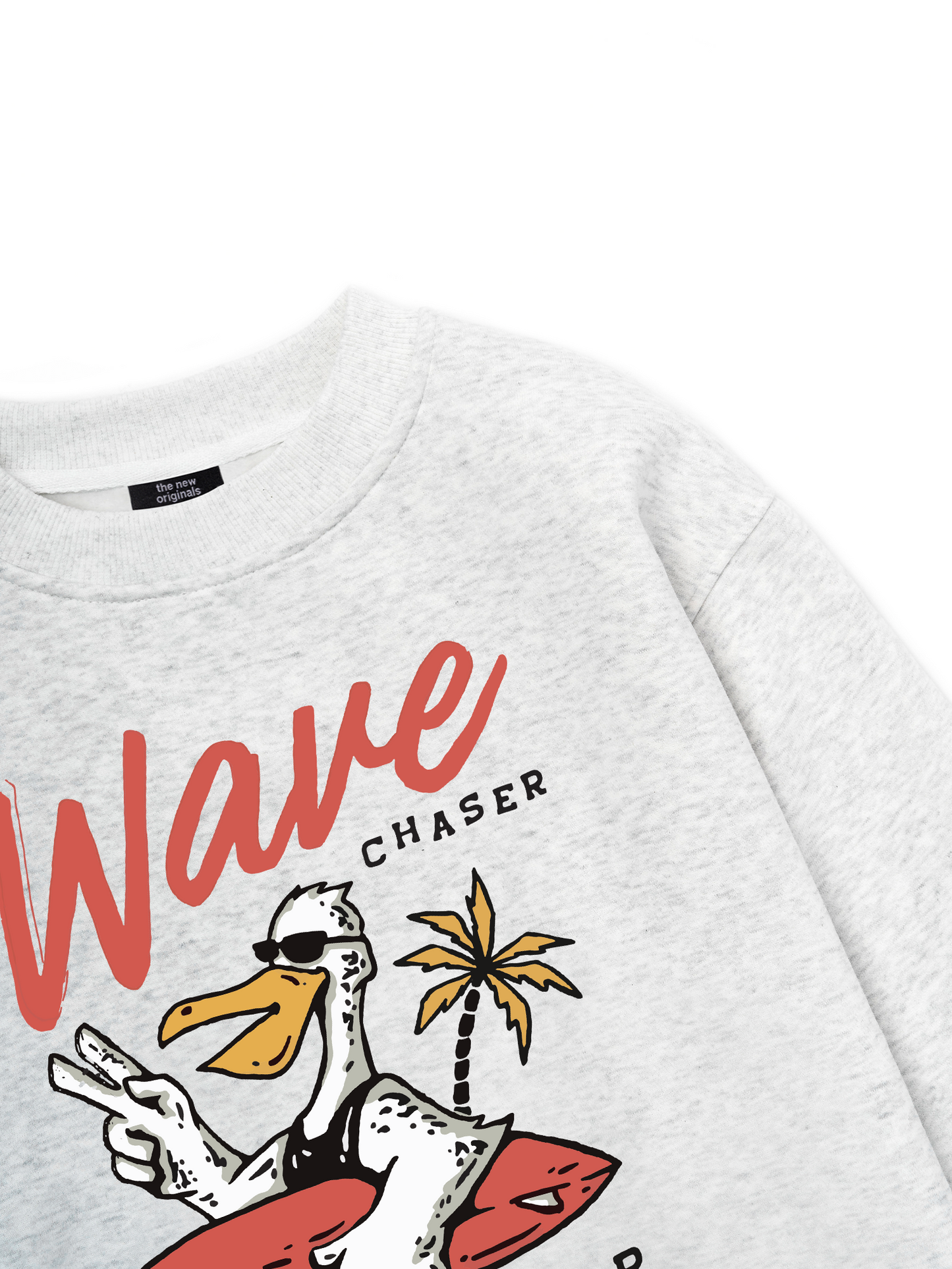 Ocean Duck Waves Sweater