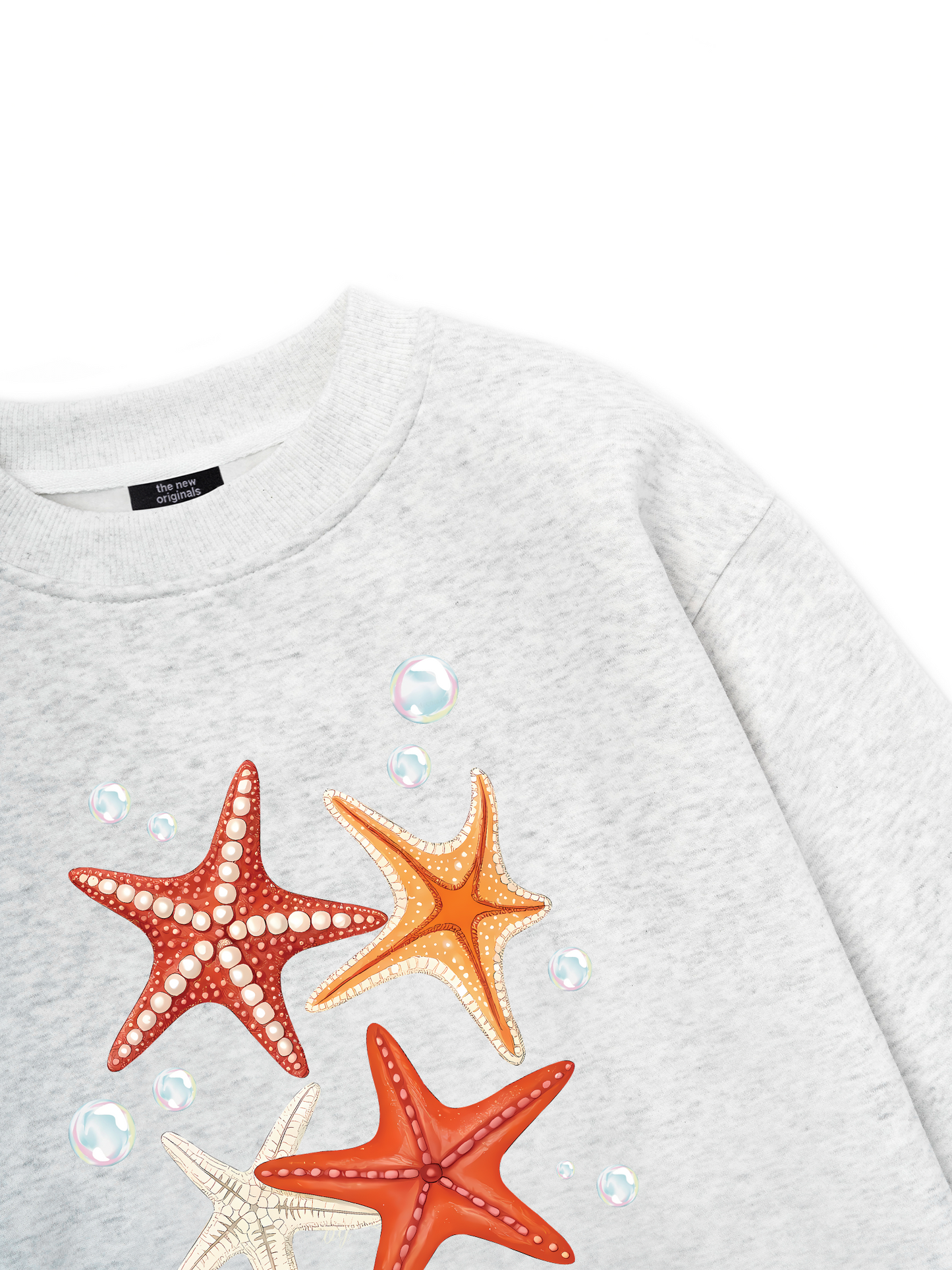 Ocean Orange StarFish  Sweater