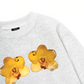 Flower Piercing Art Sweater