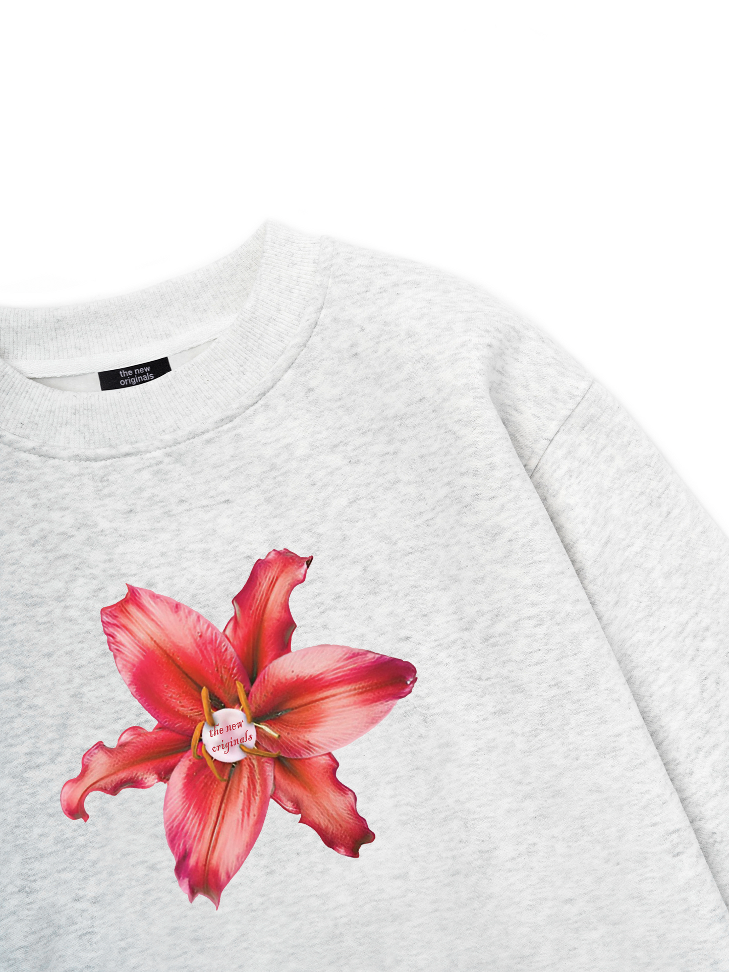 Pearl Lily Flower Sweater