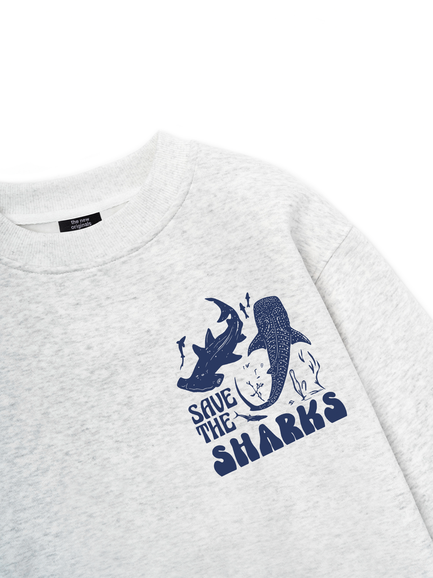 Ocean Save The Shark Sweater