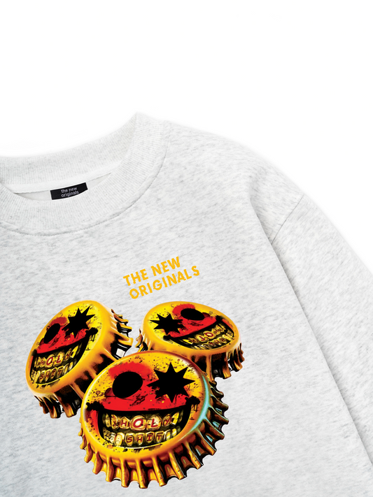 Gangster Smile Cap Art Sweater