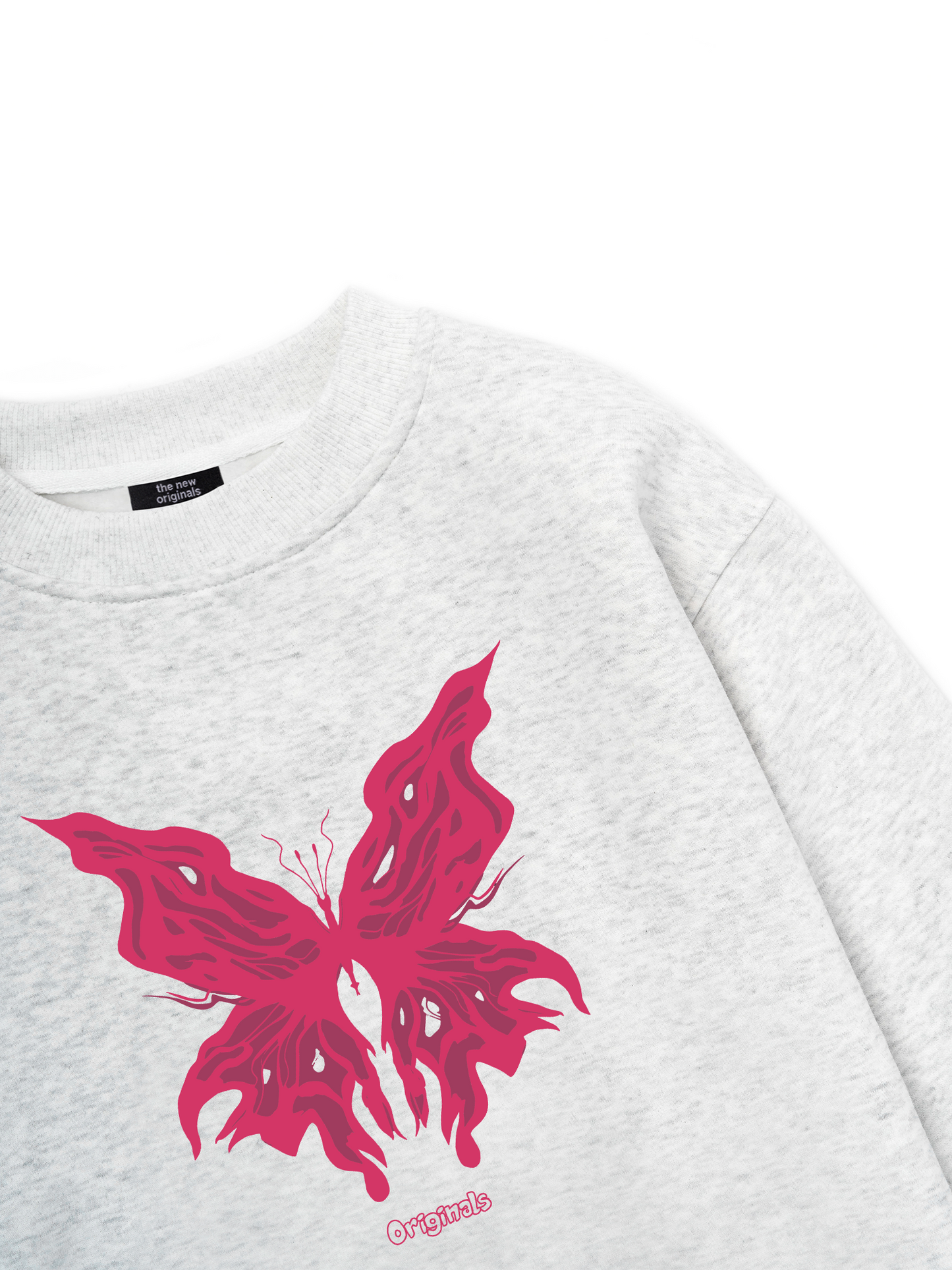 Pink Butterfly Sweater