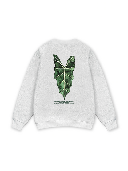 Tropical Alocasia Leaf Sweater