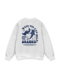 Ocean Save The Shark Sweater