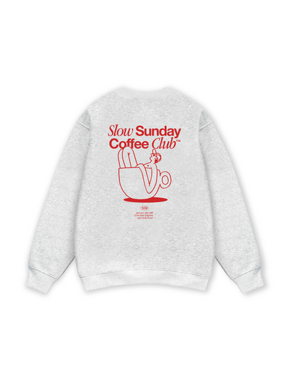 Slow Sunday Coffee Club Sweater