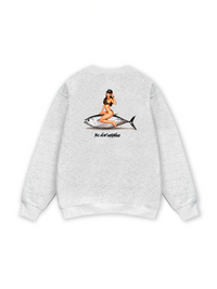 Ocean Vibes With Bikini Girl Sweater