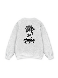 Coffee & Flowers Oversized Sweater