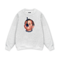 Funny spoon-covered face boy Sweater