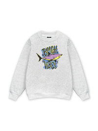Ocean Beach Vibes Shark Sweater