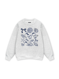 Ocean Blue Vibes  Sweater