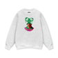 Summer Dopamine Kitty Cap Pink Gradient Sweater